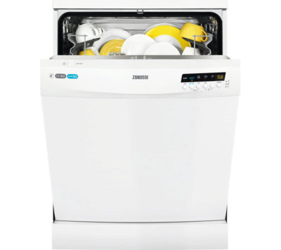 ZANUSSI  ZDF26011WA Full-size Dishwasher - White